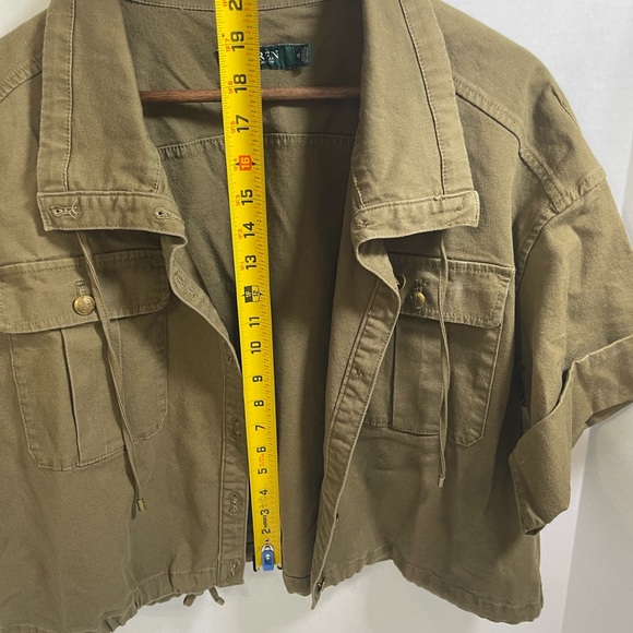Olive Ralph Lauren light crop jacket - Picture 5 of 5